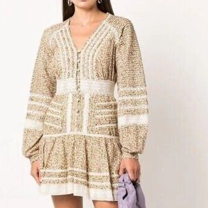 Veronica Beard Addilyn Floral Long Sleeve Dress 4